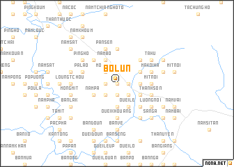 map of Bo Lun