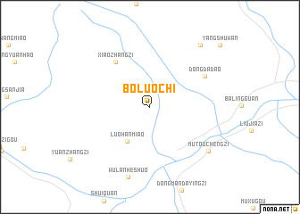 map of Boluochi
