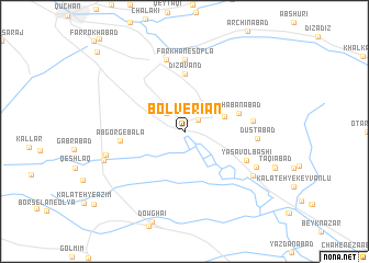 map of Bolverīān