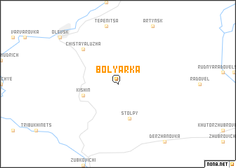 map of Bolyarka