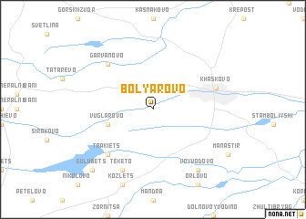 map of Bolyarovo