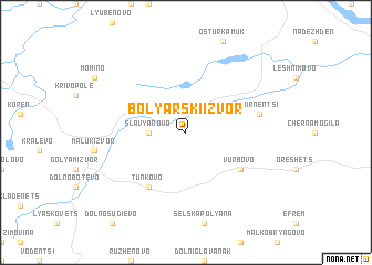 map of Bolyarski Izvor