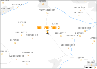 map of Bolynkovka