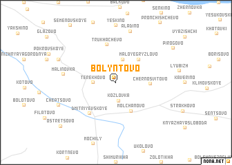 map of Bolyntovo