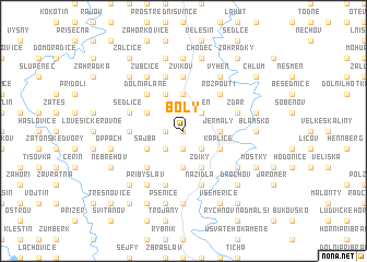 map of Boly