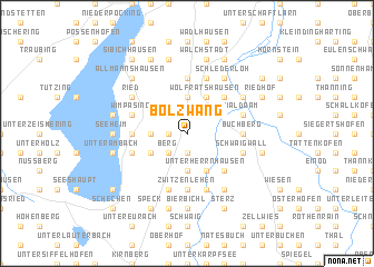 map of Bolzwang