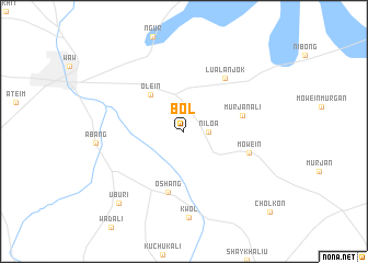 map of Bol