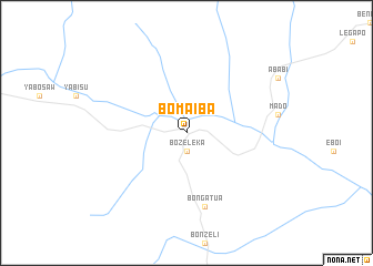 map of Bomaiba