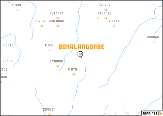 map of Bomalangombe
