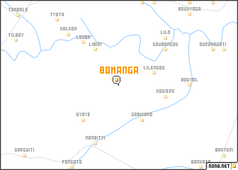 map of Bomanga