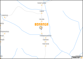 map of Bomanga