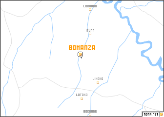 map of Bomanza