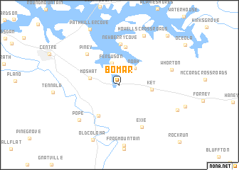 map of Bomar