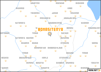 map of Bomasi Tenya