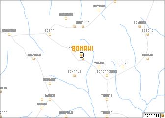 map of Bomawi