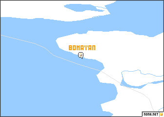 map of Bom-Ayan