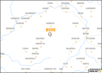 map of Boma