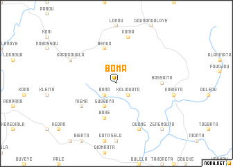 map of Boma