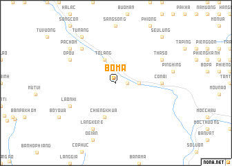 map of Bo Ma