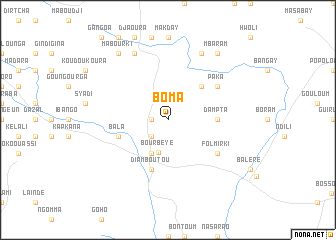 map of Boma