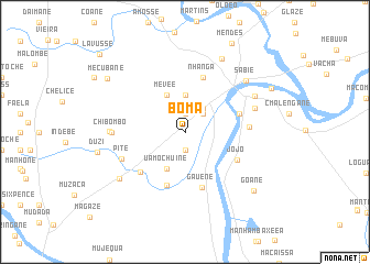 map of Boma