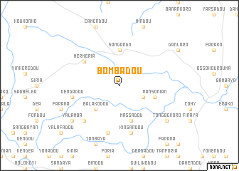 map of Bombadou