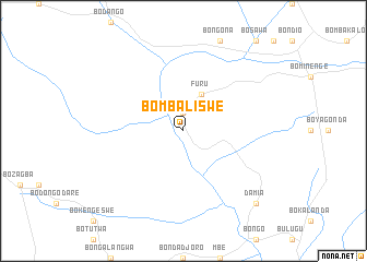 map of Bombaliswe