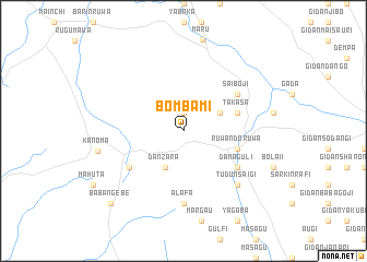 map of Bom Bami