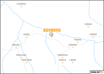 map of Bombana