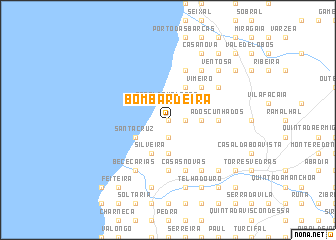 map of Bombardeira