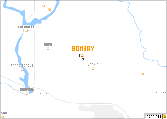 map of Bombay