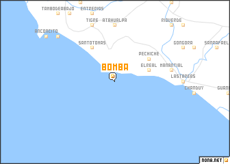 map of Bomba