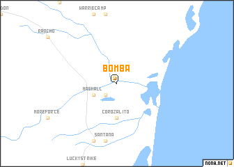 map of Bomba