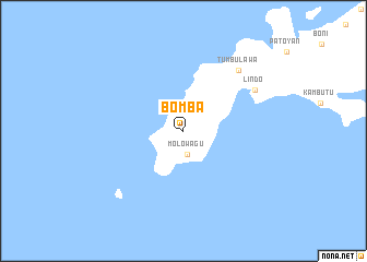 map of Bomba