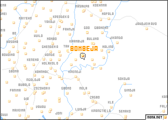 map of Bombeja