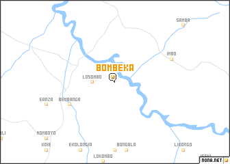 map of Bombeka