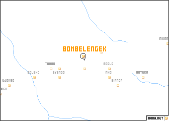 map of Bombelenge K