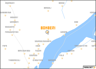 map of Bomberi