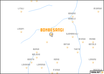 map of Bombesangi