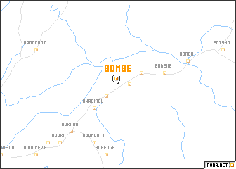 map of Bombe