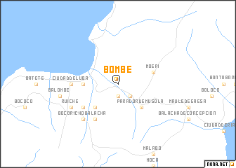 map of Bombe