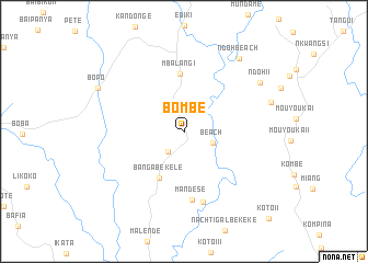 map of Bombe