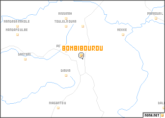 map of Bombi Bourou