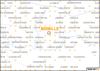 map of Bombillo