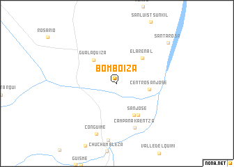 map of Bomboiza