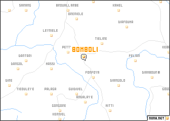map of Bomboli