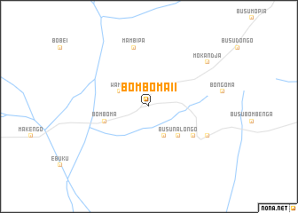 map of Bomboma II