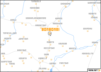 map of Bombomai