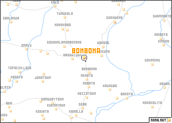 map of Bomboma