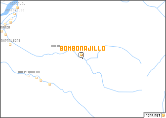 map of Bombonajillo